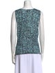 Escada Virgin Wool Printed Top