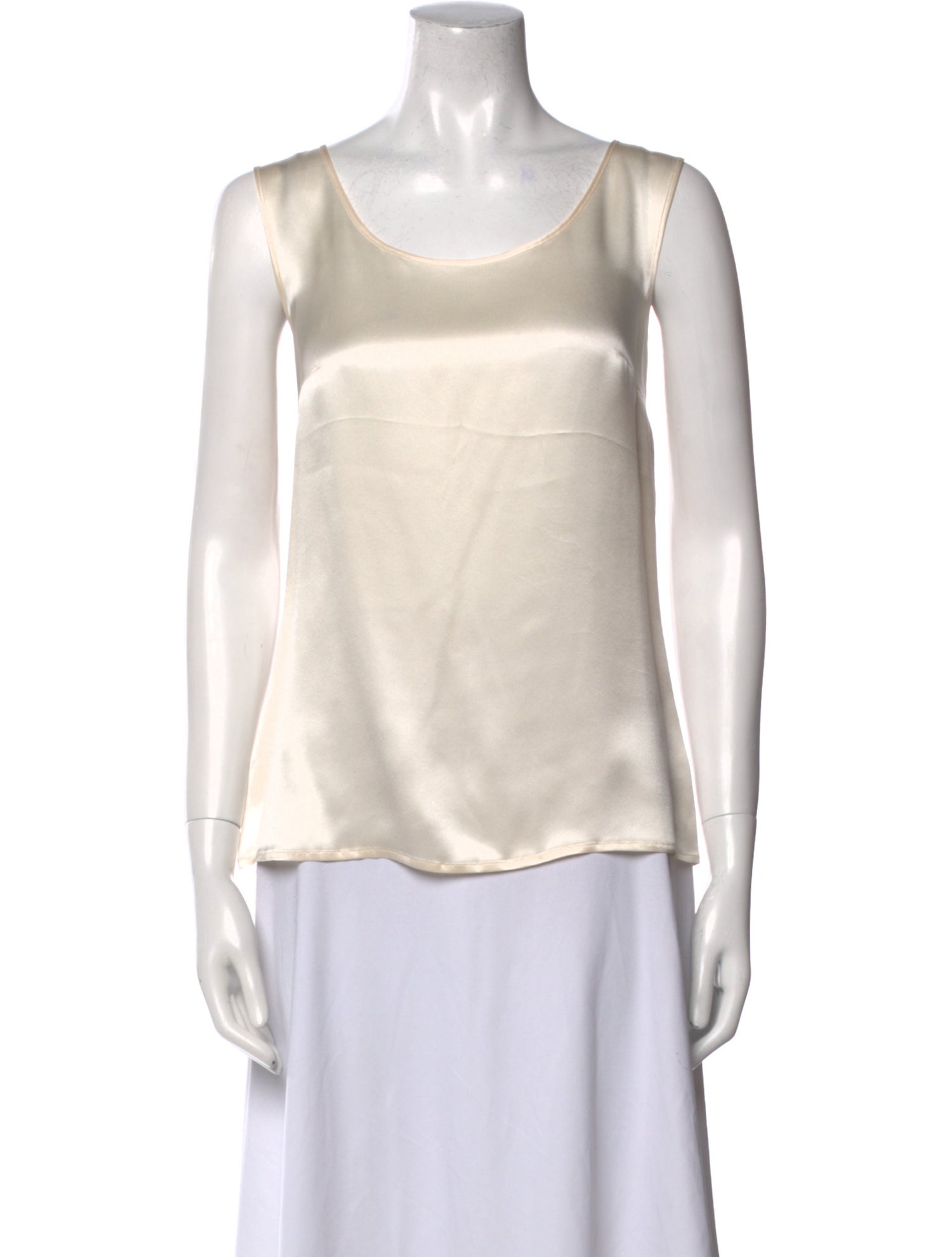 Escada Silk Scoop Neck Top