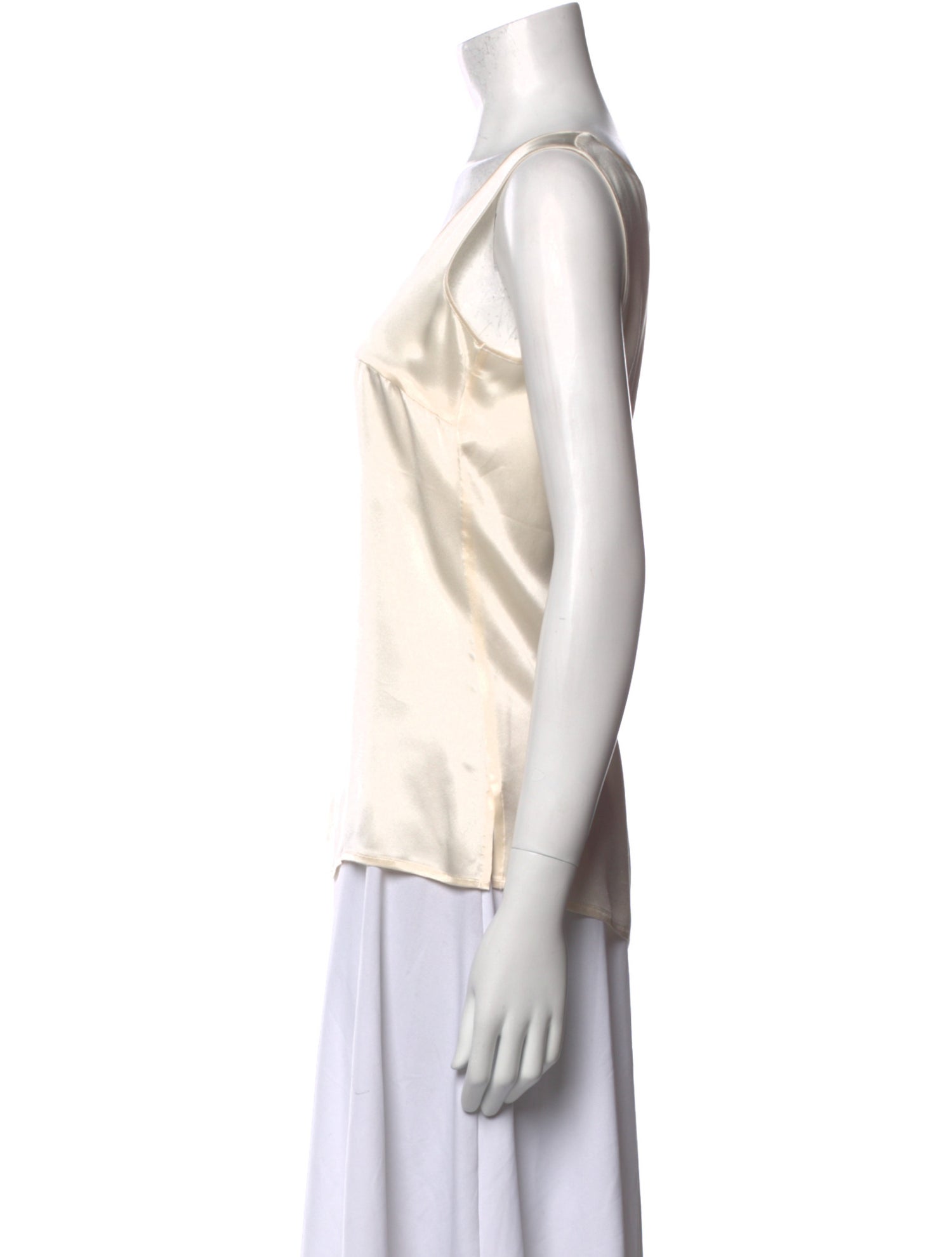 Escada Silk Scoop Neck Top