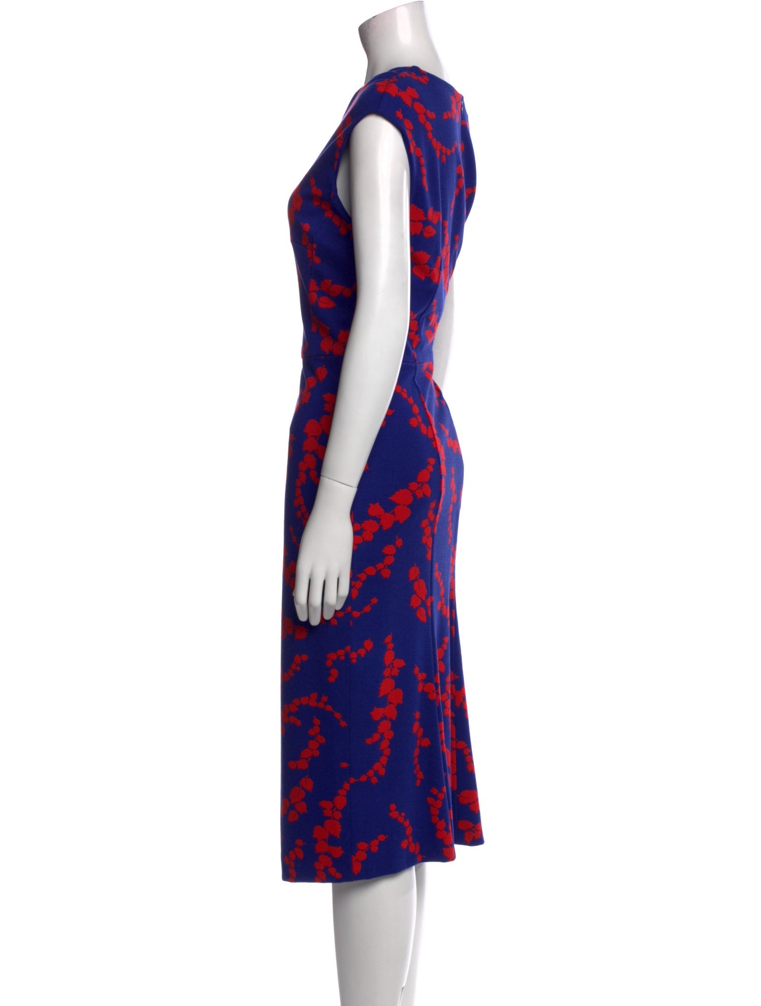 Escada Printed Midi Length Dress