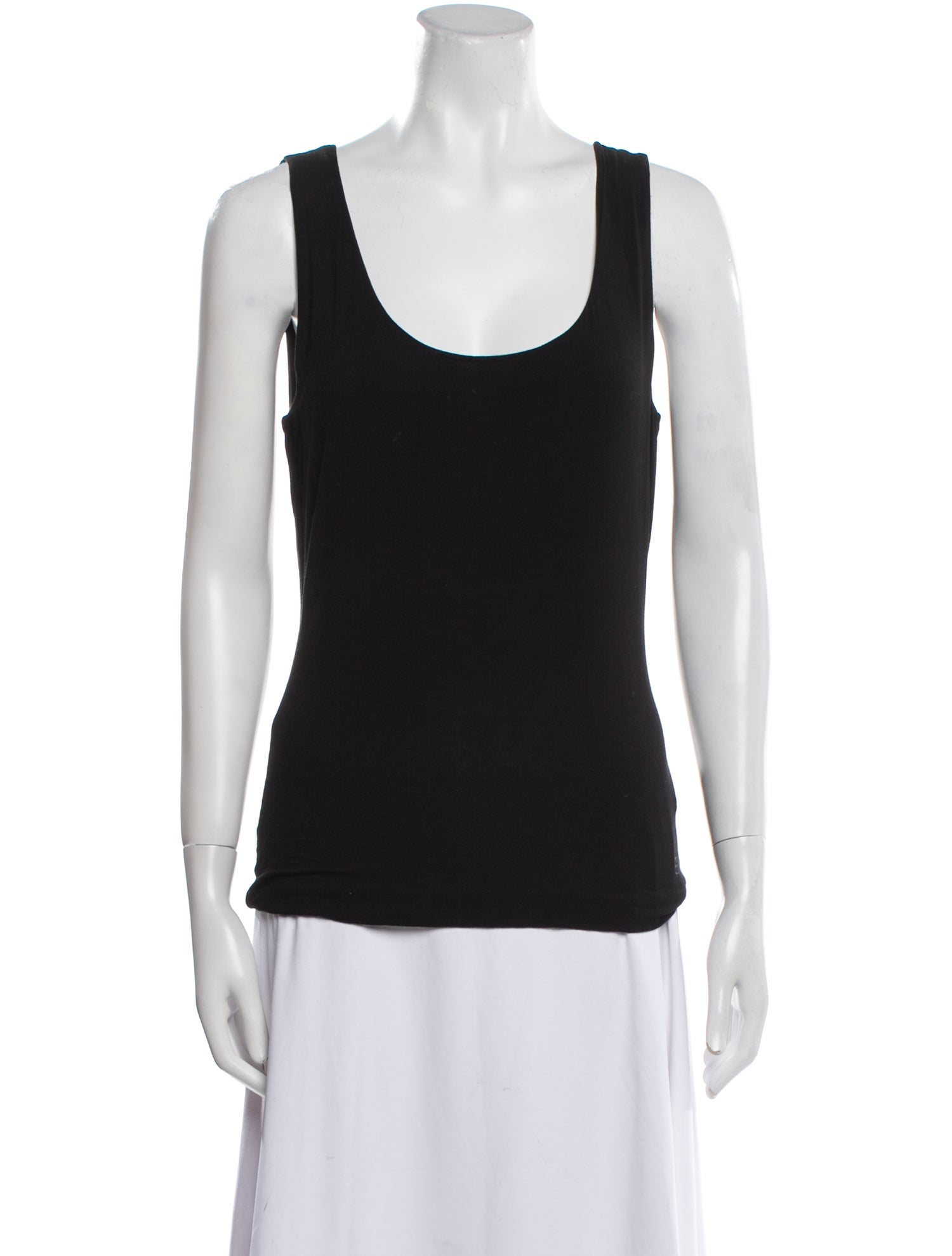 Escada Scoop Neck Sleeveless Top
