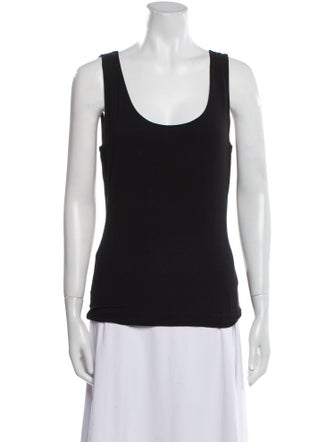 Escada Scoop Neck Sleeveless Top