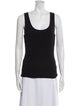 Escada Scoop Neck Sleeveless Top