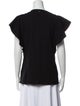 Escada Silk Crew Neck T-Shirt