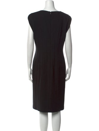 Escada Virgin Wool Midi Length Dress