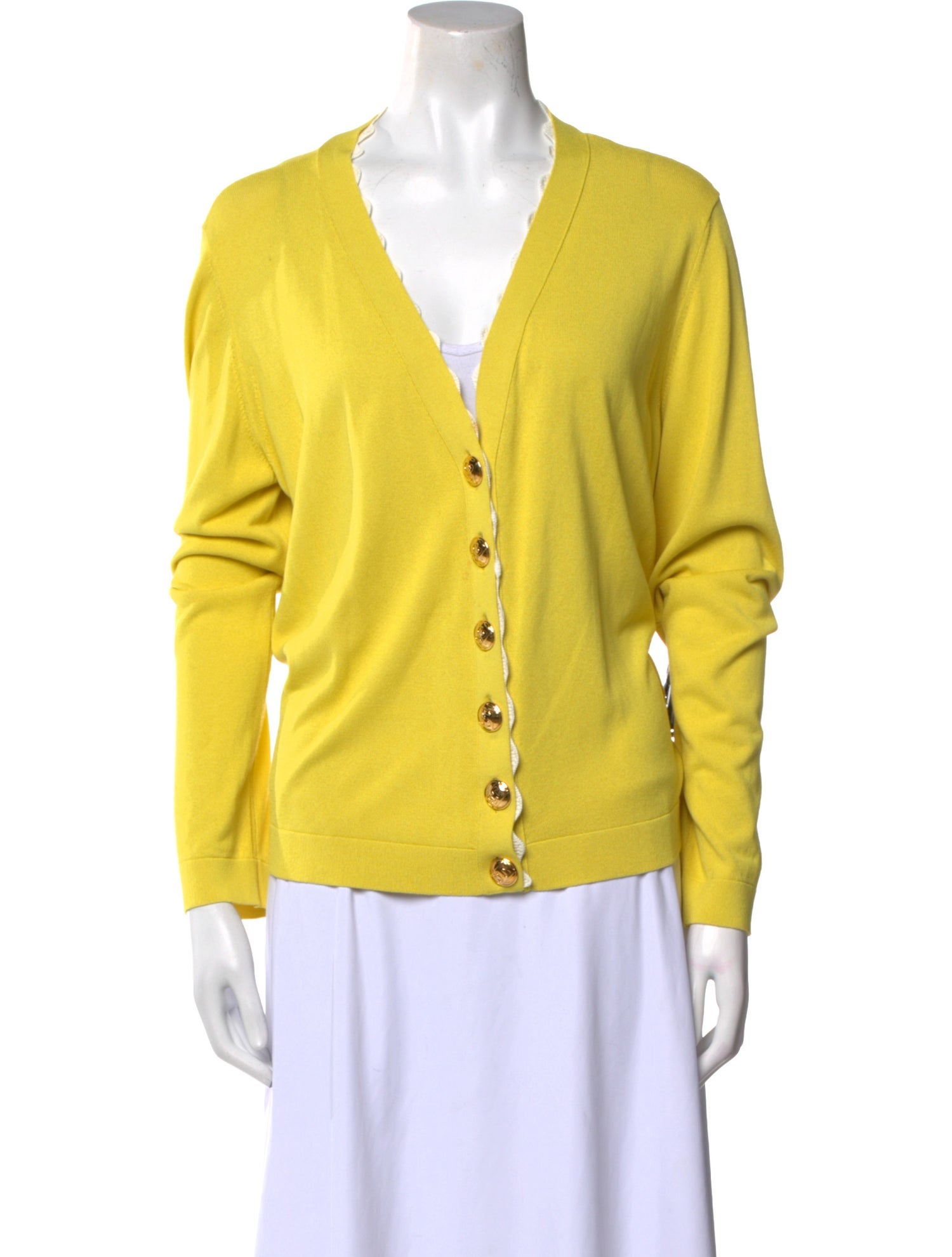 Escada V-Neck Sweater