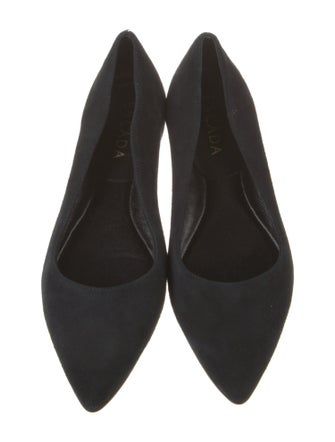 Escada Suede Flats