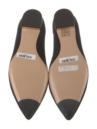 Escada Suede Flats