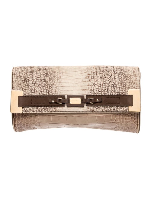Escada Leather Clutch