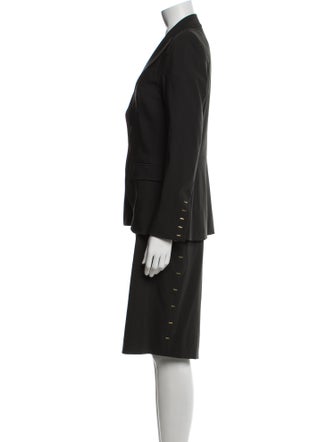 Escada Virgin Wool Skirt Set