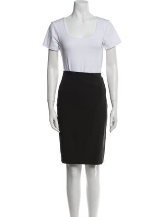Escada Virgin Wool Skirt Set