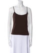 Escada Scoop Neck Sleeveless Top