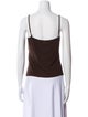 Escada Scoop Neck Sleeveless Top