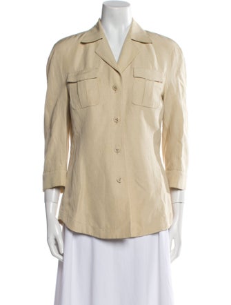 Escada Silk Utility Jacket