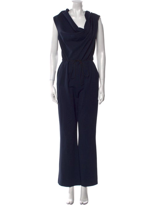Escada V-Neck Jumpsuit