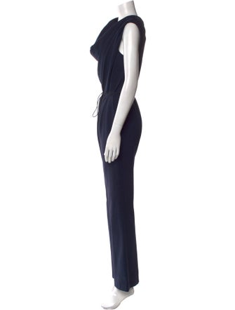 Escada V-Neck Jumpsuit