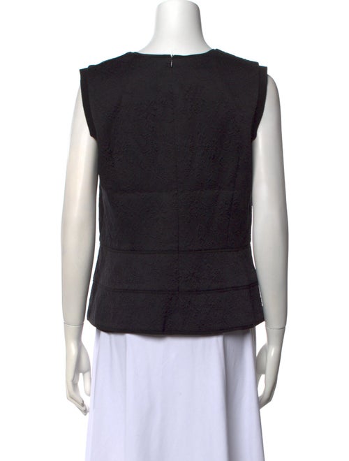Escada V-Neck Sleeveless Top