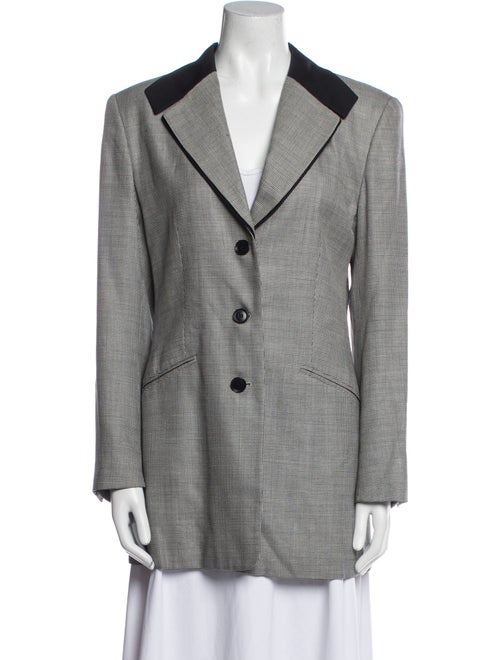 Escada Wool Striped Coat