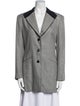 Escada Wool Striped Coat