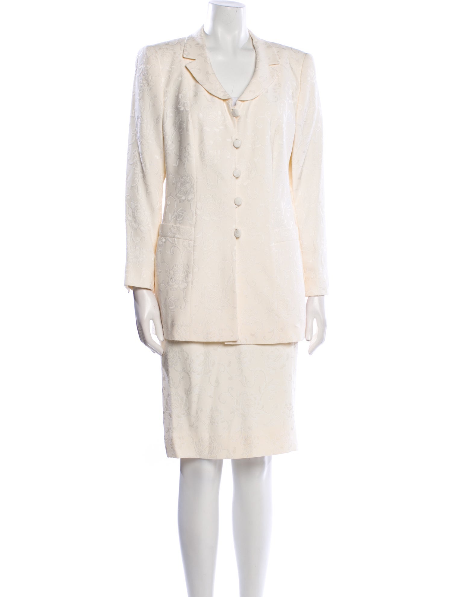 Escada Vintage 1980's Skirt Suit