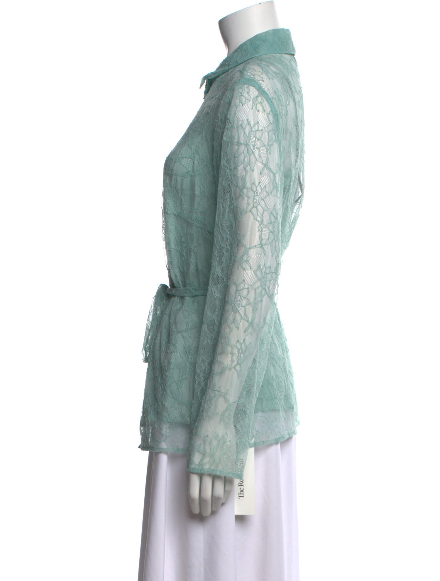 Escada Long Sleeve Button-Up Top w/ Tags