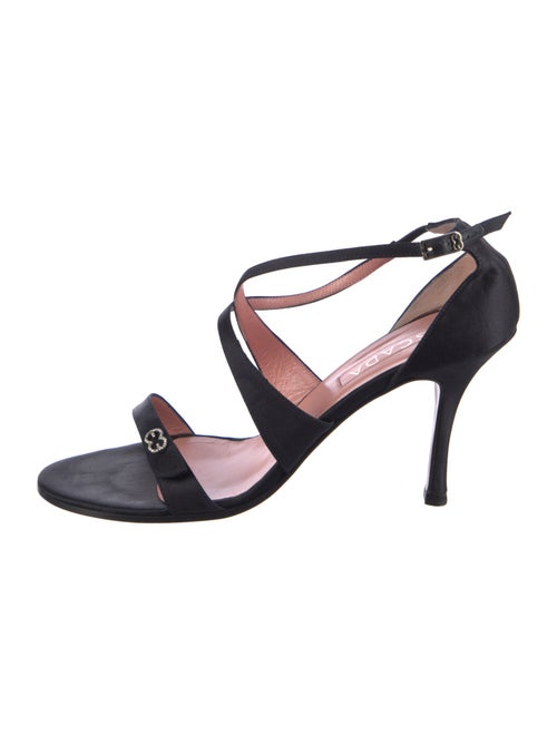 Escada Satin Sandals