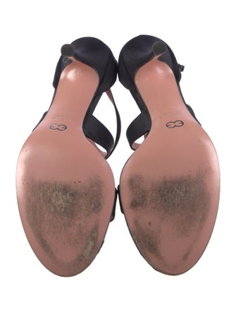 Escada Satin Sandals