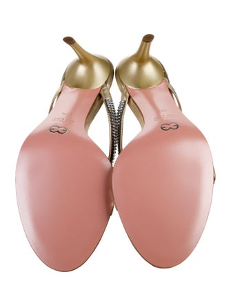 Escada Leather Slides