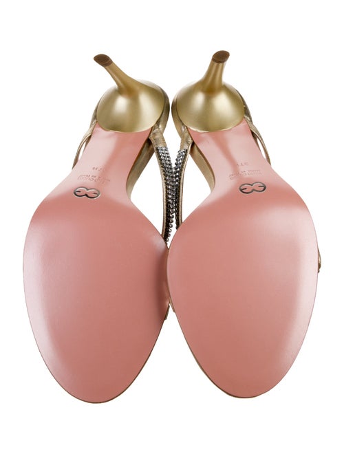 Escada Leather Slides