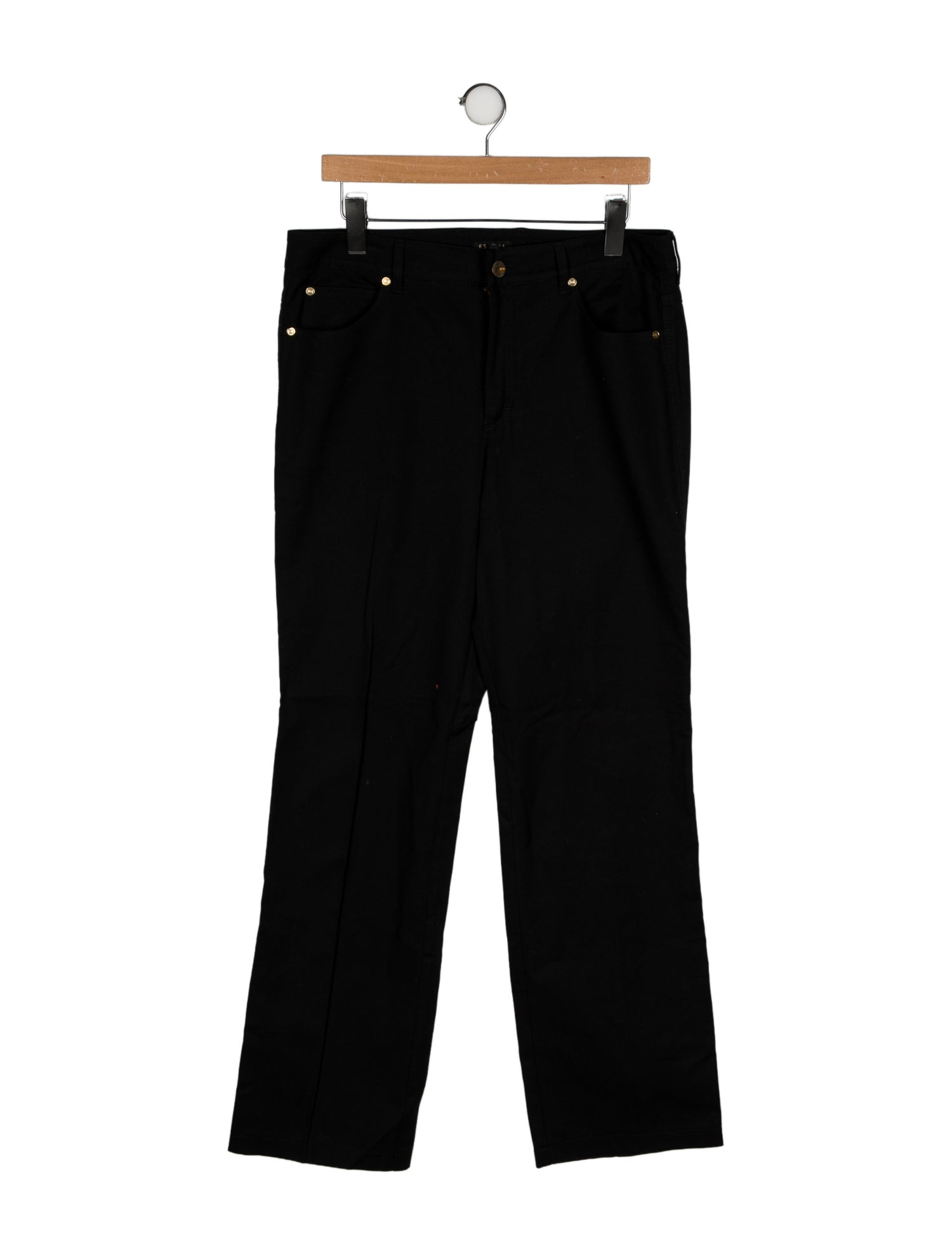 Escada High-Rise Wide Leg Jeans