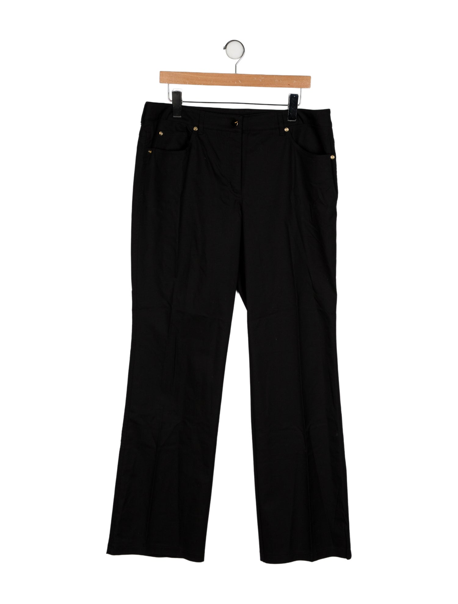 Escada High-Rise Wide Leg Jeans