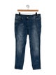 Escada High-Rise Straight Leg Jeans
