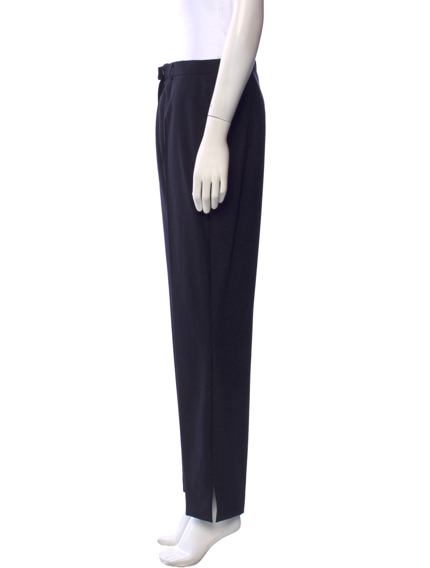 Escada Virgin Wool Straight Leg Pants