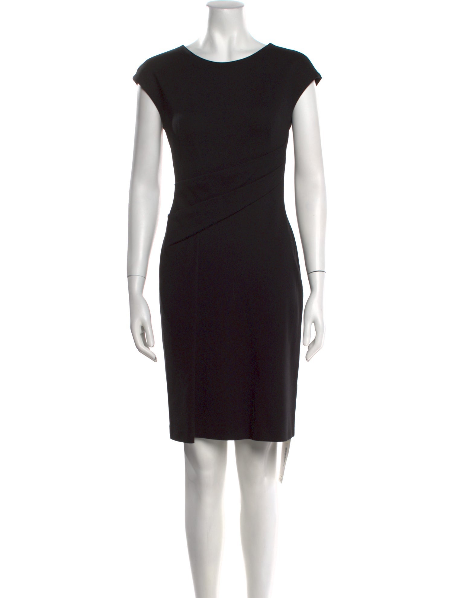 Escada Crew Neck Knee-Length Dress