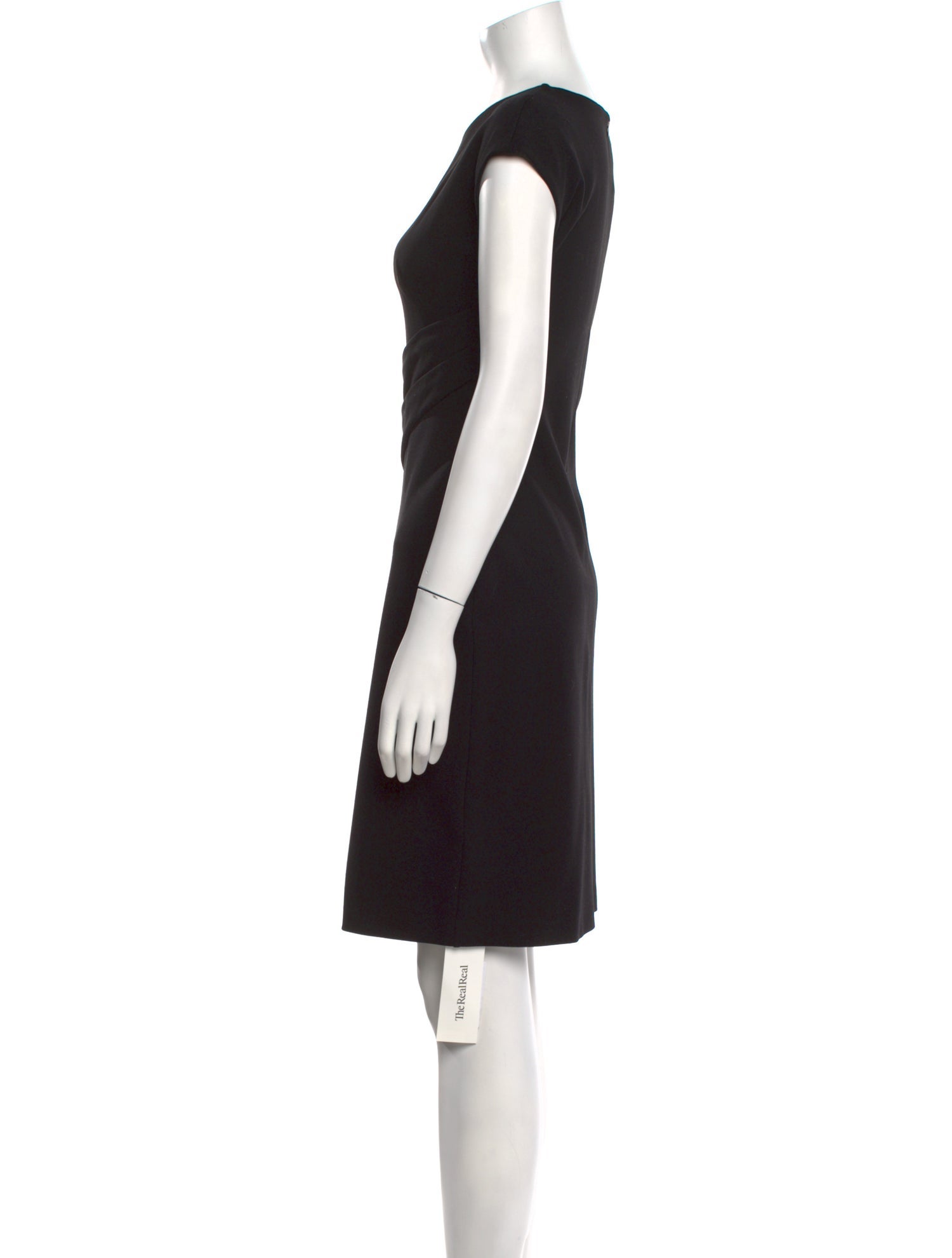 Escada Crew Neck Knee-Length Dress