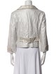 Escada Linen Tweed Pattern Evening Jacket
