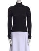 Escada Virgin Wool Turtleneck Top