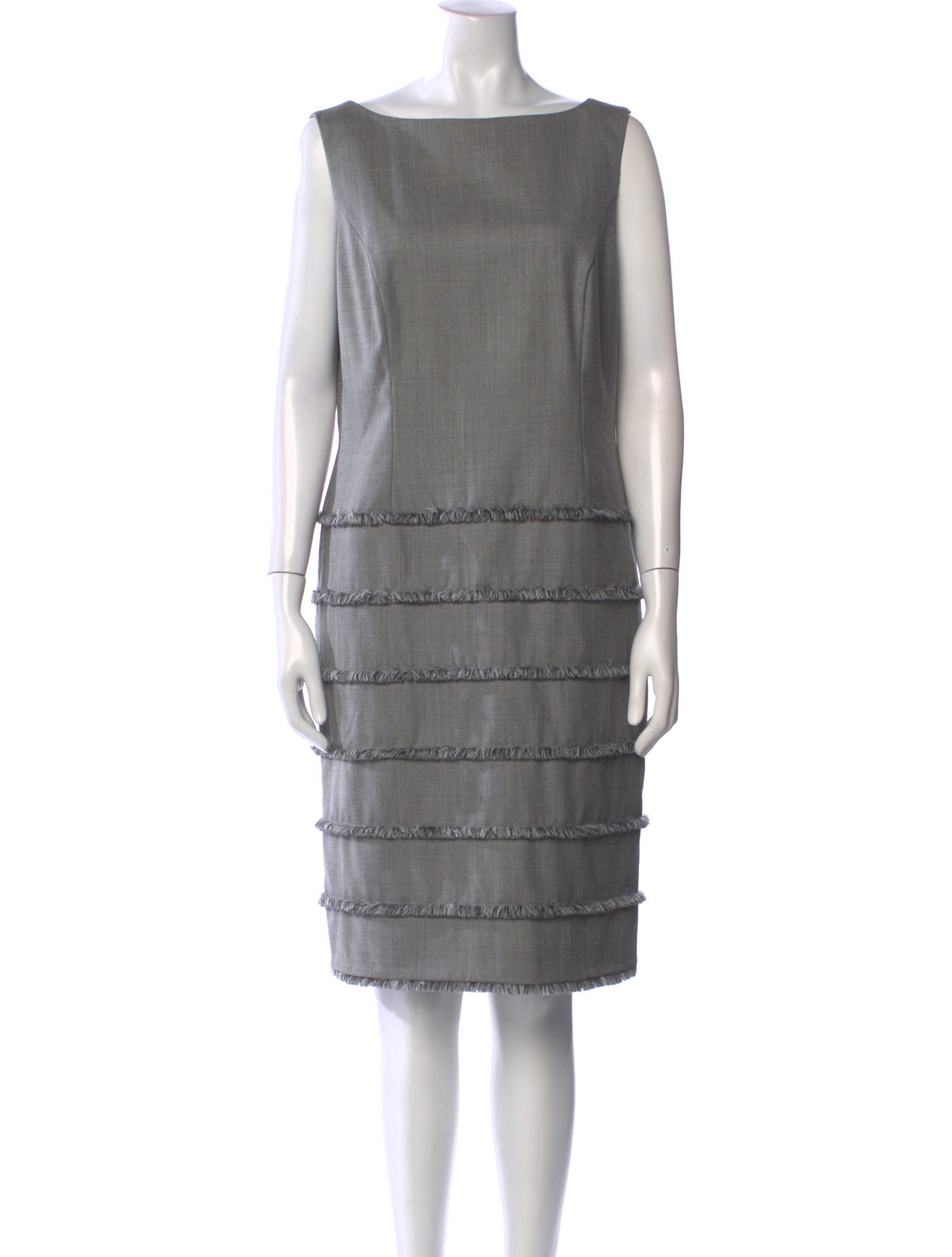 Escada Wool Knee-Length Dress