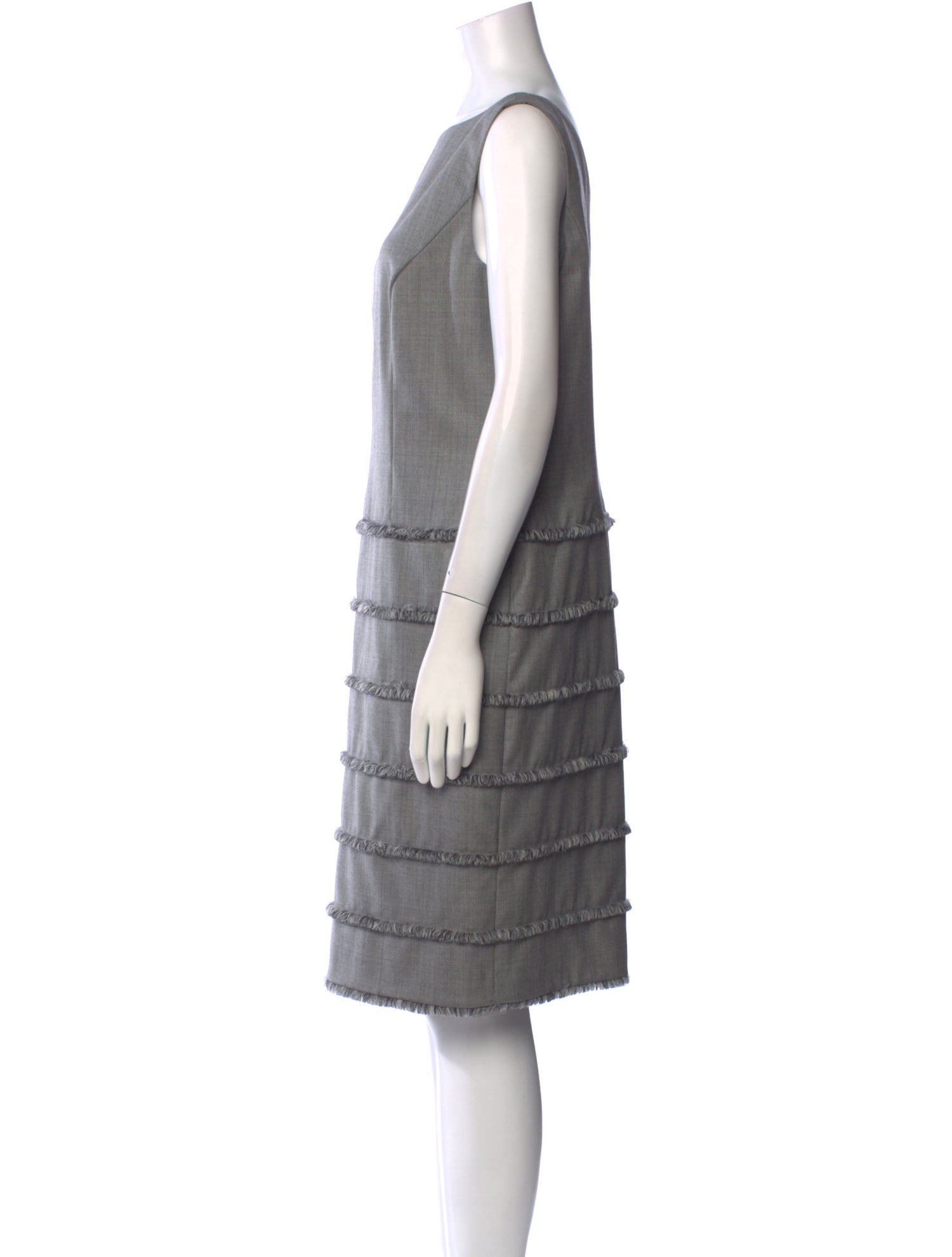 Escada Wool Knee-Length Dress