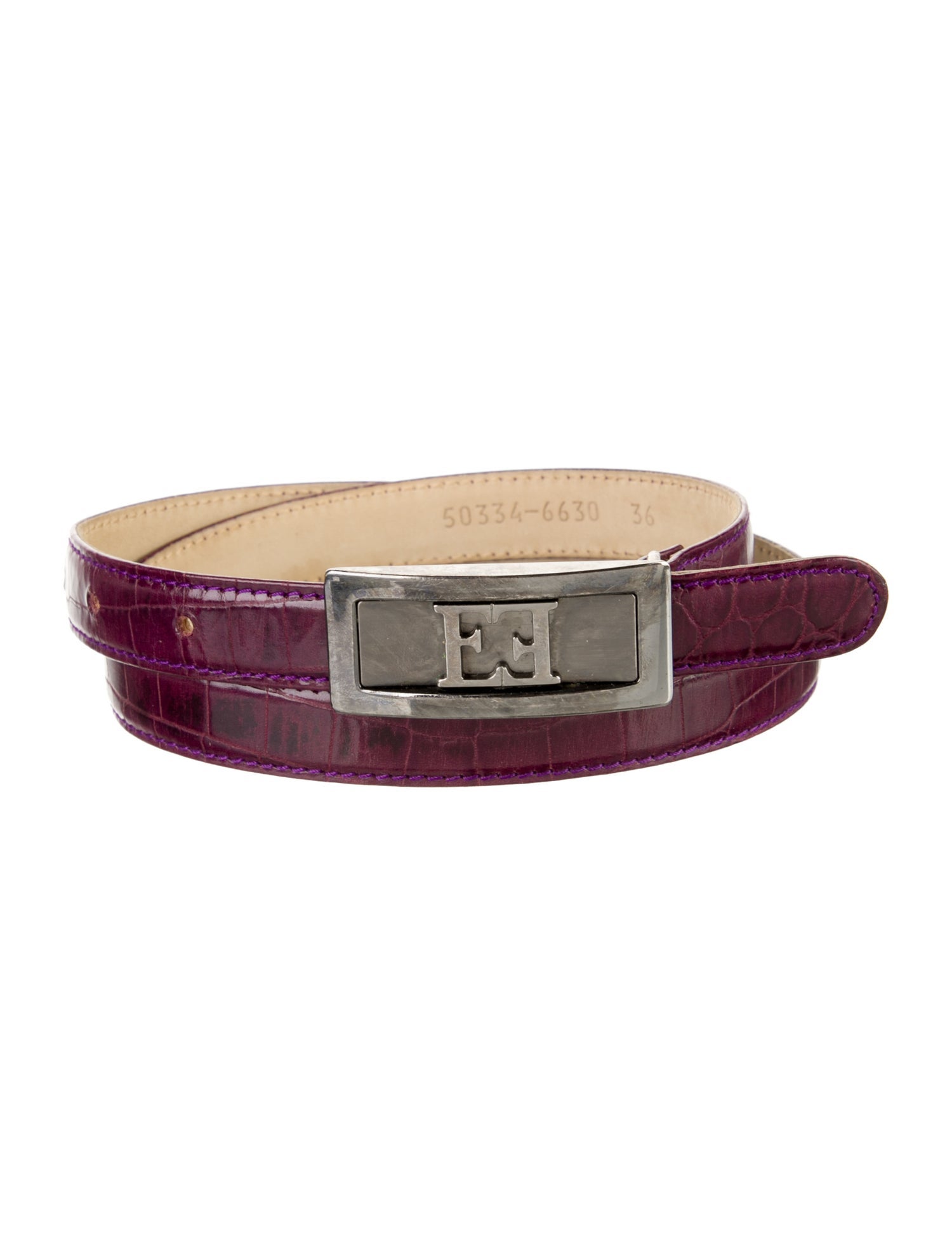 Escada Skinny Leather Belt Kit