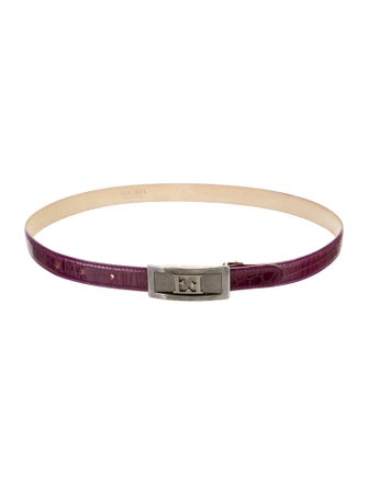 Escada Skinny Leather Belt Kit