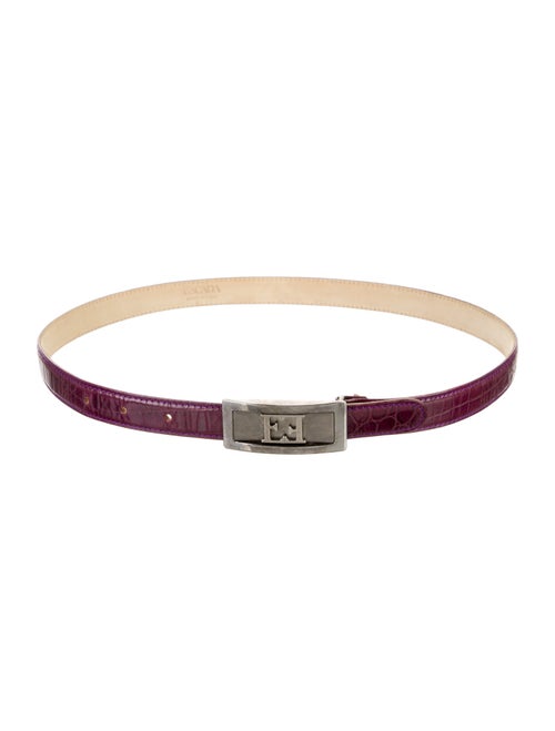Escada Skinny Leather Belt Kit