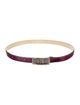 Escada Skinny Leather Belt Kit