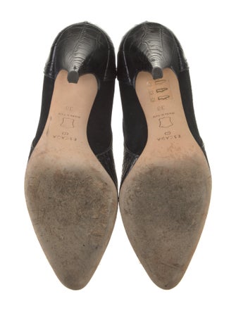 Escada Leather Pumps