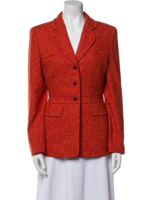 Escada Wool Tweed Pattern Blazer