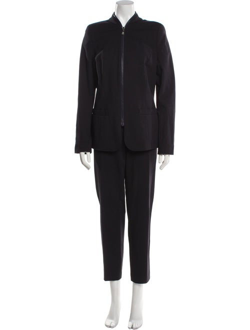 Escada Ruffle Embellishment Pant Set