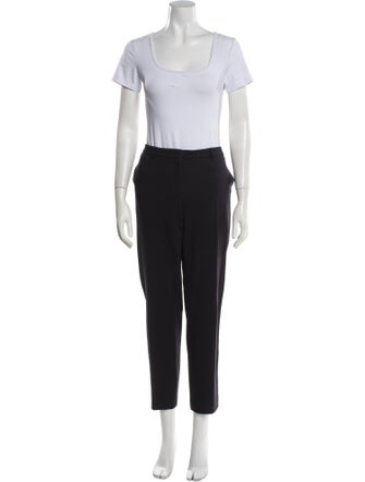 Escada Ruffle Embellishment Pant Set