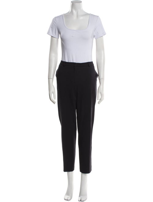 Escada Ruffle Embellishment Pant Set