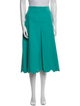 Escada Pleated Accents Midi Length Skirt