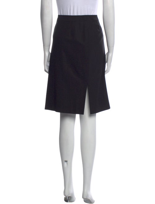 Escada Wool Knee-Length Skirt